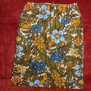 Vintage Handmade pencil skirt